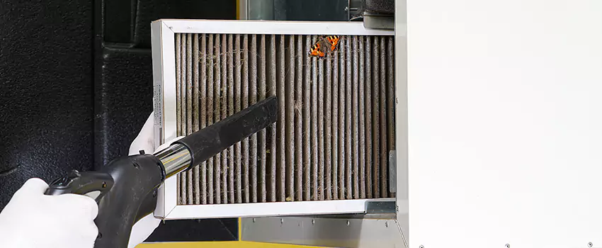 Clogged Air Duct Cleaning Process in Newport, KY
