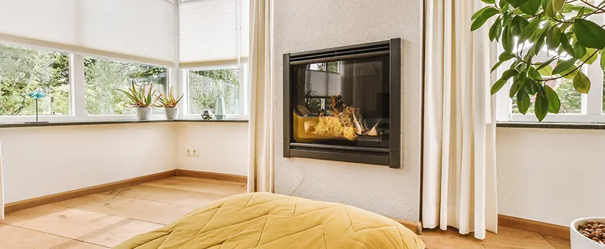 Residential Fireplace Ceramic Glass Installation in Newport, KY