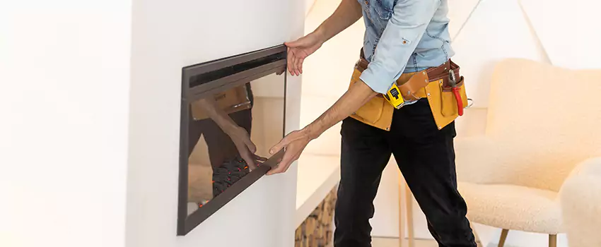 Metal Fireplace Installation in Newport, Kentucky