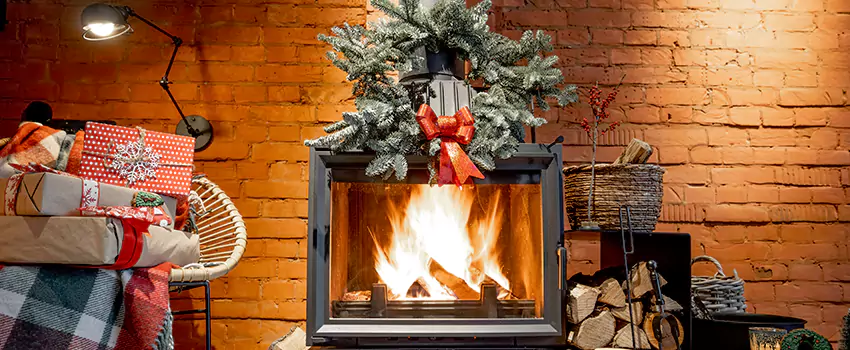 Travis Industries Linear Gas Fireplace Installation in Newport, Kentucky