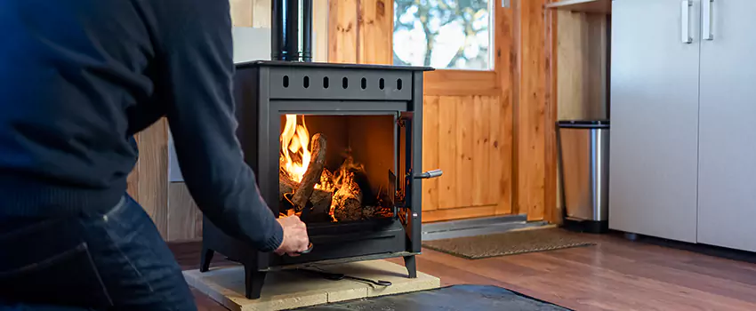 Open Hearth Wood Fireplace Installation in Newport, KY