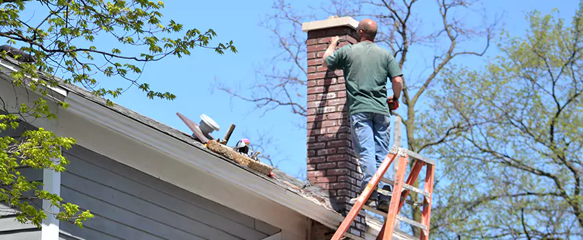 Vinyl and PVC Chimney Flashing Installation in Newport, KY