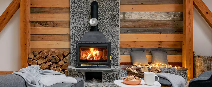 Thelin Hearth Products Direct Vent Gas Stove Fireplace Inspection in Newport, Kentucky