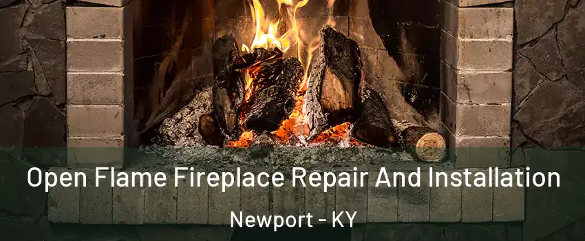  Open Flame Fireplace Repair And Installation Newport - KY